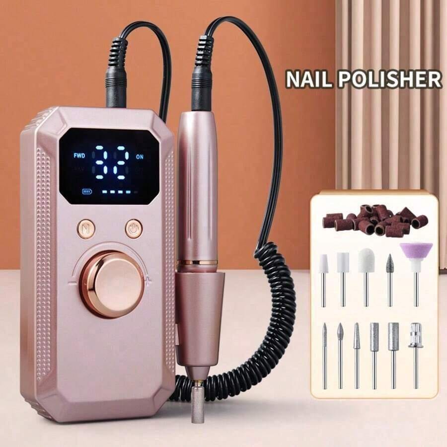 Nail Drill Machine - Перезаряжаемая электрическая машинка для маникюра с