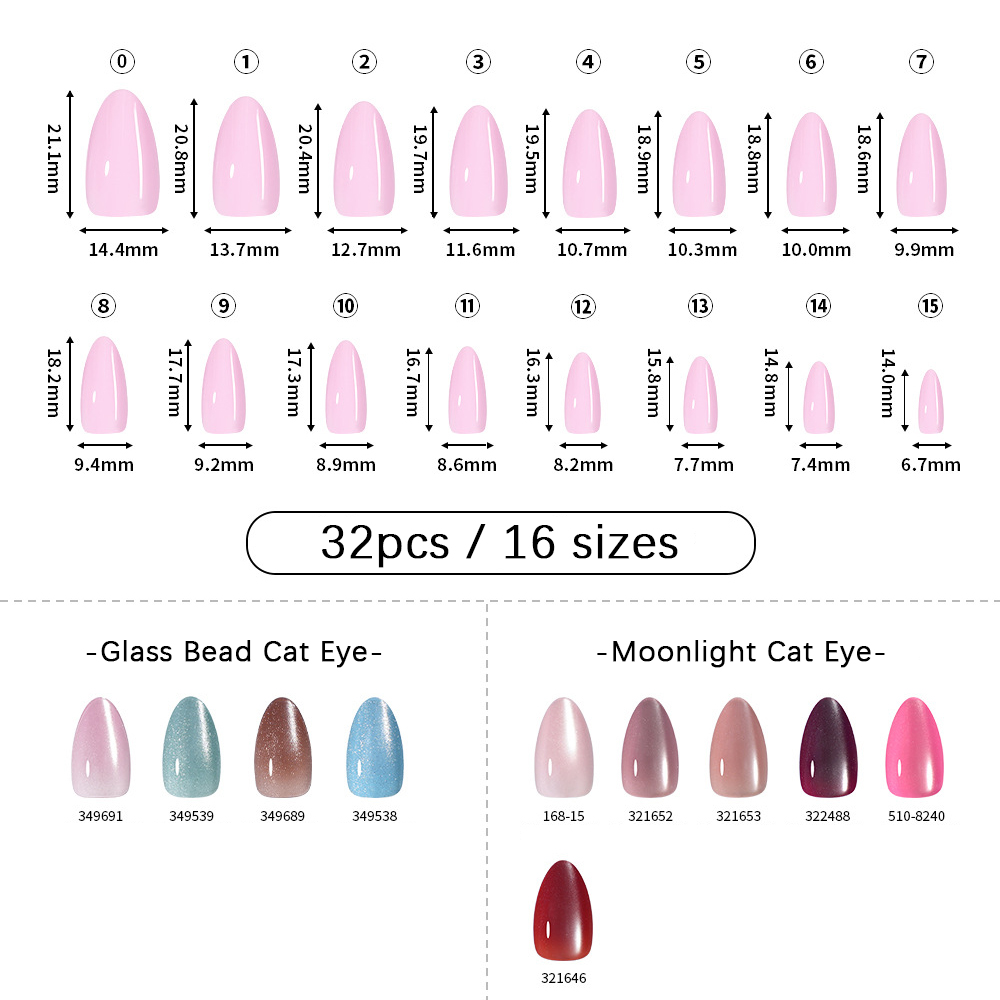 VITAGWX 32 шт. накладных ногте – обзор и цена Nail Art Overlay