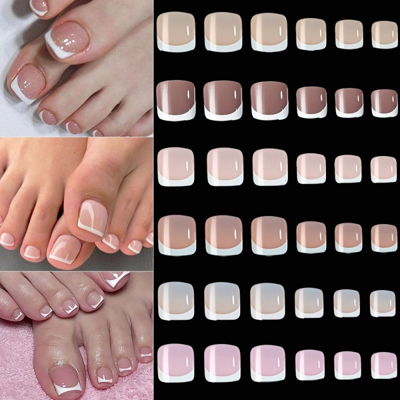 120 шт. квадратных накладных н – обзор и цена Nail Art Pink