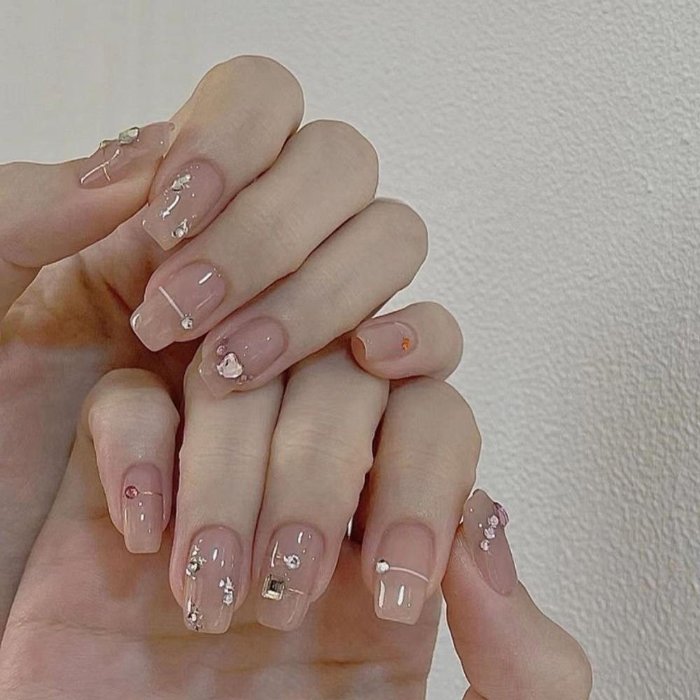 24 шт. накладных ногтей с эффе – обзор и цена Nail Art Overlay