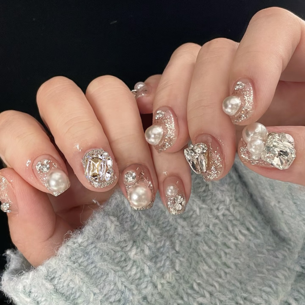 24 шт. накладных ногтей с эффе – обзор и цена Nail Art Overlay