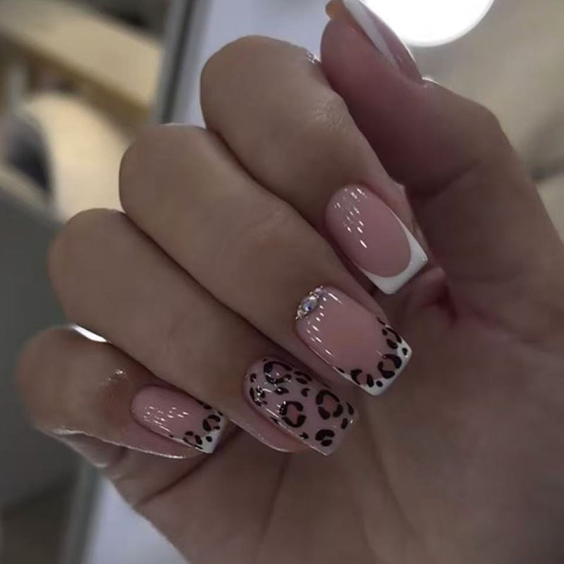 24 шт. готовые накладные ногти – обзор и цена Nail Art Red Cherry