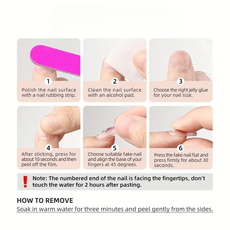 10 шт. Накладные ногти ручной  – обзор и цена Nail Art Overlay
